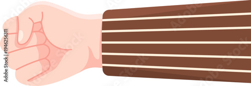 Fist Punch Illustration
