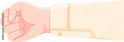 Fist Punch Illustration
