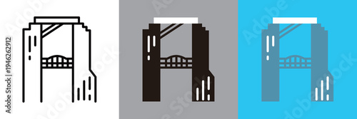 編集可能な梅田スカイビルアイコン