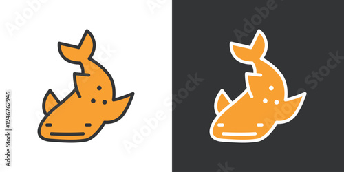 編集可能なジンベエザメのアイコン
