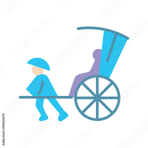 人力車アイコン