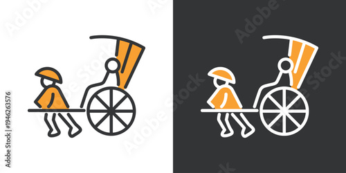 人力車アイコン