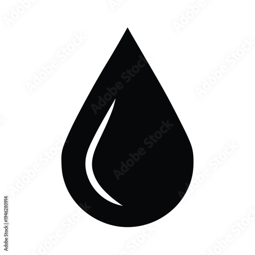 Blood Drop Icon Vector Illustration