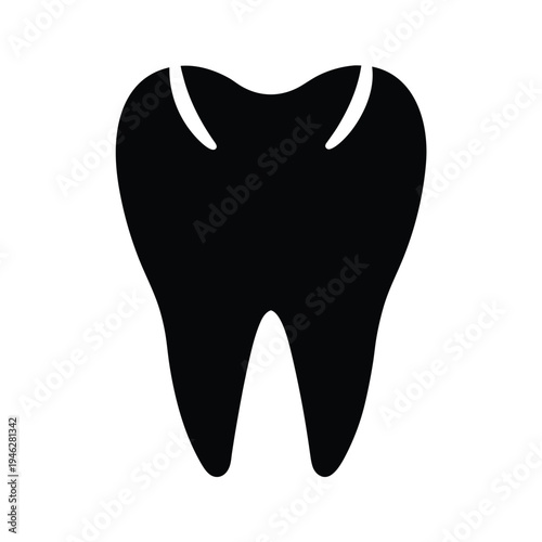 Tooth Icon Vector Illustration