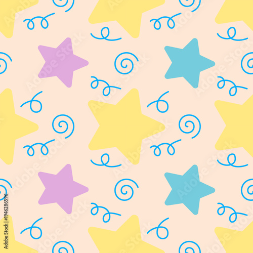 seamless star pattern