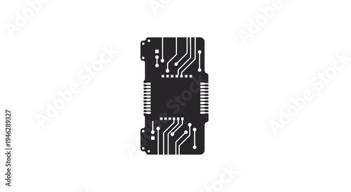 Microchip Electronic Circuit Board Component.