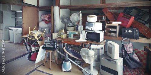 家の片付けと大量に出る粗大ゴミ