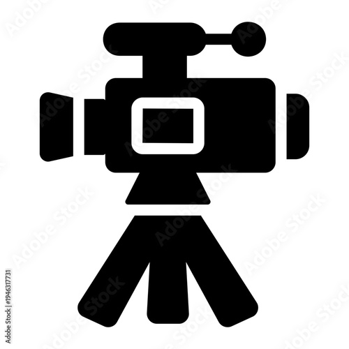 Video camera Solid icon