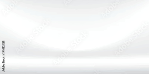White podium with limbo background. abstract illustration