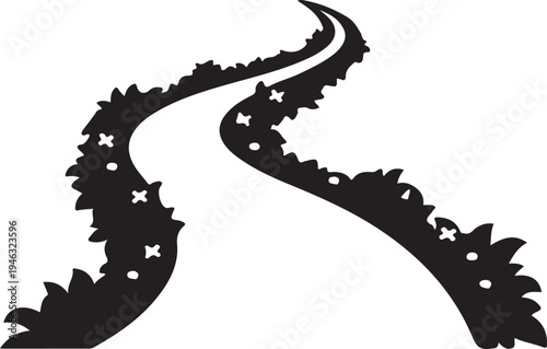 Saw blade with jagged teeth and holes for cutting  isolated on transparent background