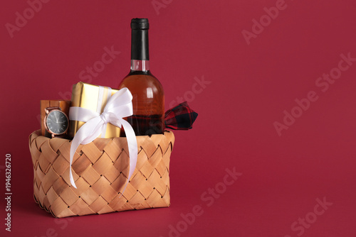 Gift basket with male acces...
