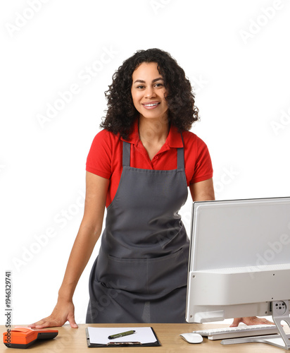 Female African-American cas...