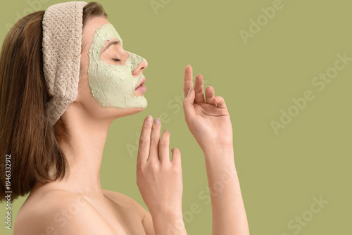 Beautiful young woman with ...