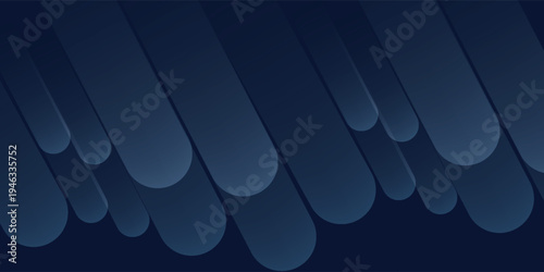 Stylish minimalist background showcasing sleek blue gradient shapes against a dark backdrop. illustration eps10