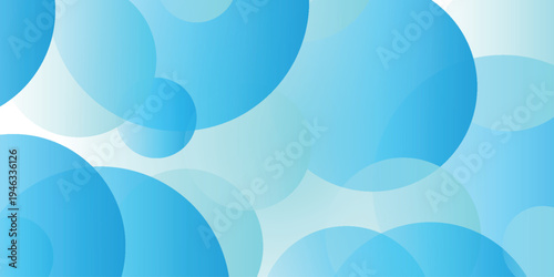 Futuristic technology background with simple glowing circle pattern. Dynamic and modern overlapping geometric background concept. Vector illustration. VOL. 3