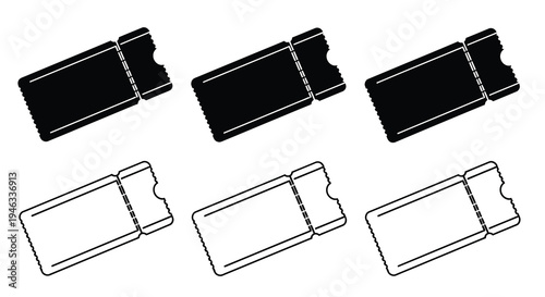Three rows of chocolate bar segments in black and white silhouette