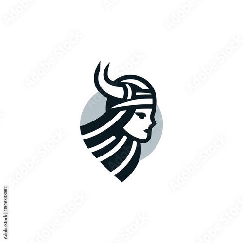 Viking Girl Logo