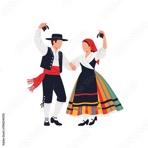 People celebrate Día de Aragón Aragon Day with traditional dance