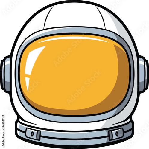 Astronaut Helmet Space Suit Cartoon