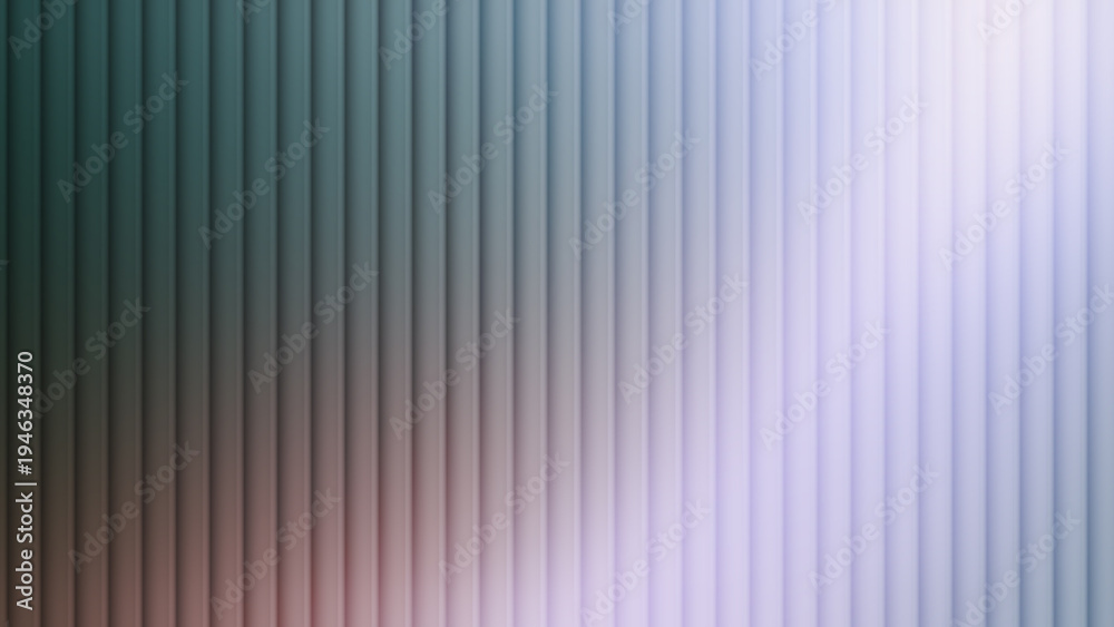 Obraz premium Lavender mist reeded glass texture with vibrant soft light diffusion. Great for creative artistic designs and futuristic digital media surfaces.