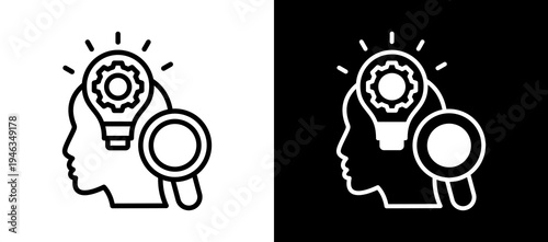 Special Talents whiteblack icon