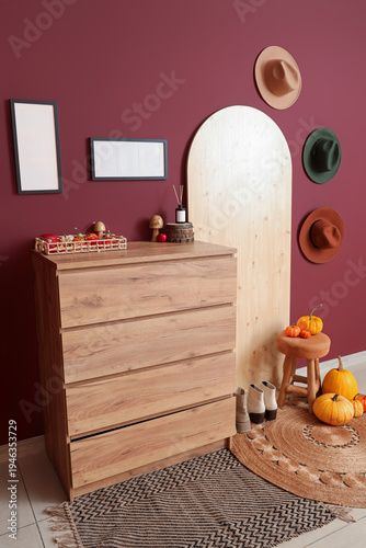 Wooden chest of drawers, fo...