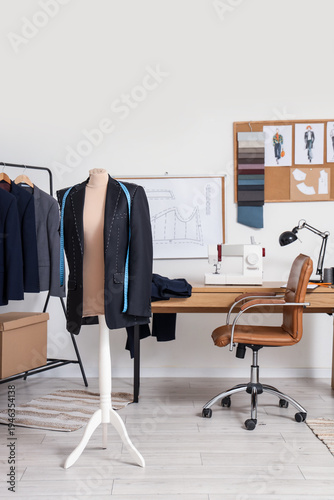 Interior of stylish atelier...