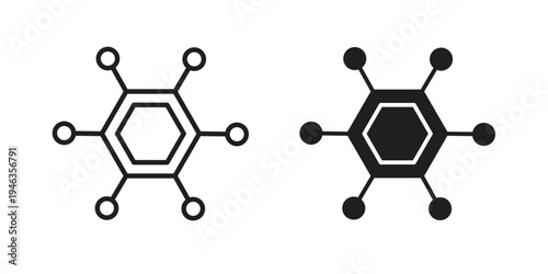 Hub icon. modern vector symbols set