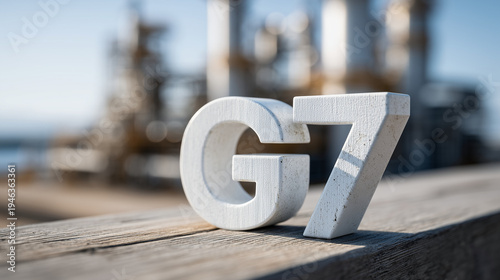 G7 Symbol with Industrial C...