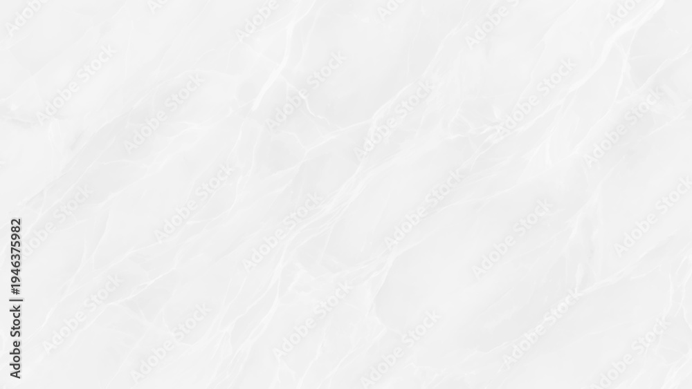 Fototapeta premium White marble texture background with gray veins