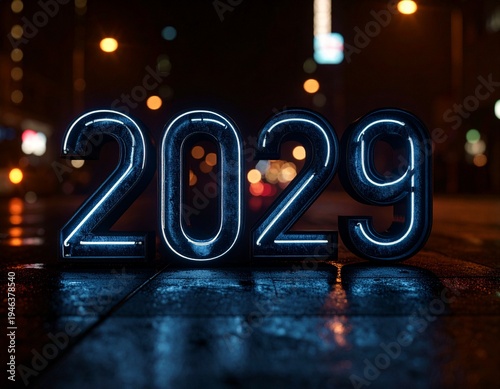 Neon lights guide the path toward 2029. Precision in planning ensures a resilient future. Adapt your strategy to master the evolving digital landscape