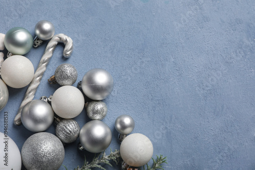 Christmas balls with candy ...