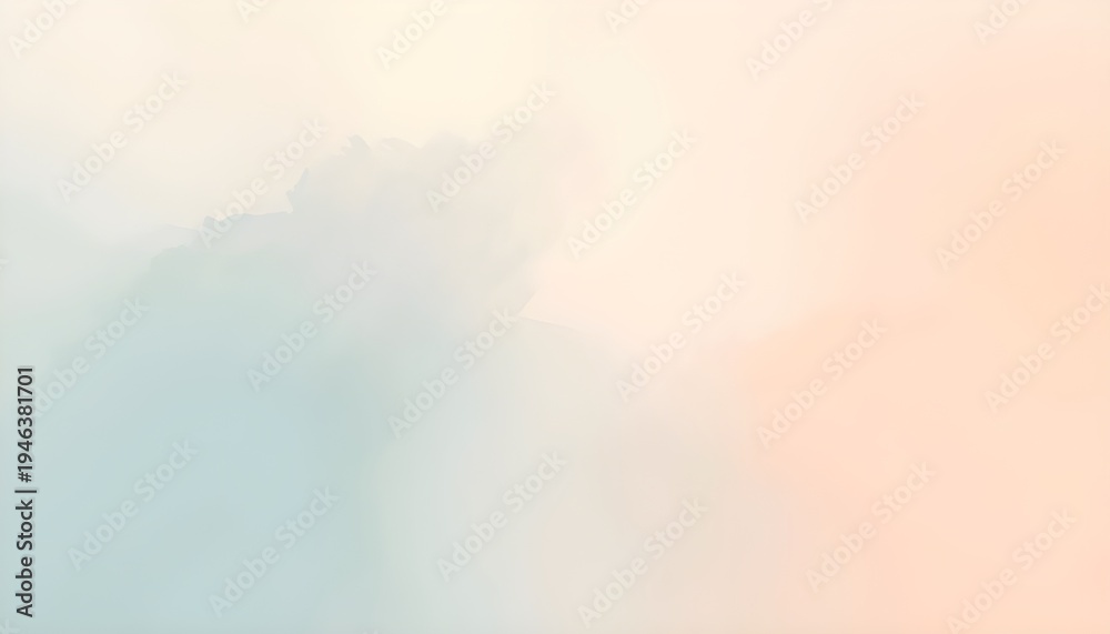 Fototapeta premium A soft focus image of delicate pink flowers against a warm pastel background with gentle bokeh lights.