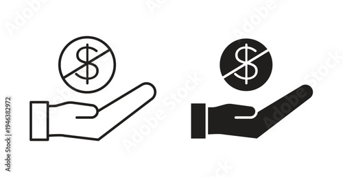 No dollar signs. web vector design