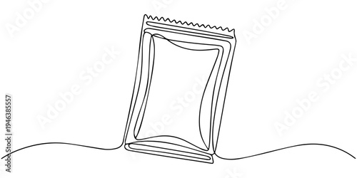 Hand drawn vector illustration of a pencil sketch of a man in an antique wooden picture frame on a blank wall