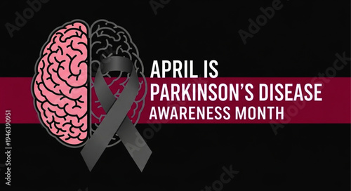 Neurology Awareness Campaign Poster for Parkinson Disease Awareness Month
