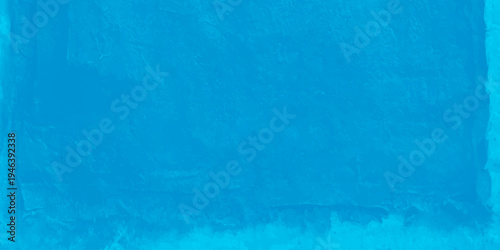 Blue watercolor texture background with rough edges for nautical and summer designs