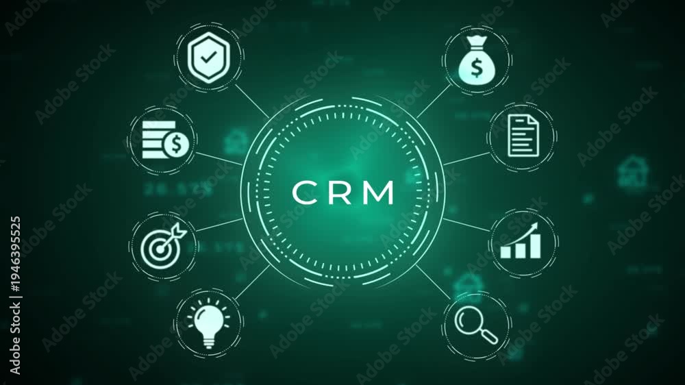Digital infographic displaying a central circular HUD with the letter C ...