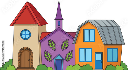 Black and White Urban Infrastructure Icon Set Featuring Hospital Shopping Mall School Gas Station Factory and Government Buildings in Minimalist Vector Silhouette Style for City PlanningBlack  