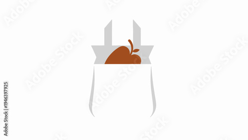 Illustration of a white chef hat.