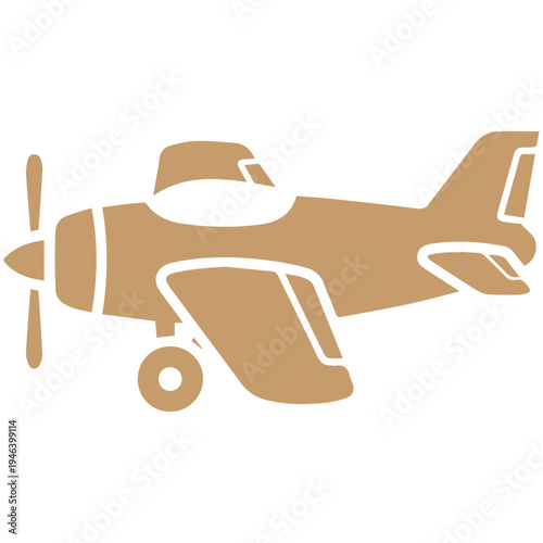 Propeller Plane Icon