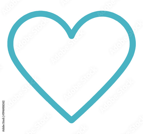 Heart Outline Line Icon