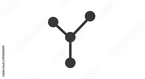 Simple Molecular Structure Model.
