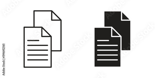 Copy icon symbol vector illustration. vector flat clipart object eps10