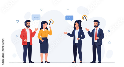 Customer service team, consultation, communication, support, teamwork, business people with headsets