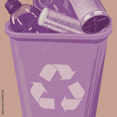Recycling Concept with Reusable Materials