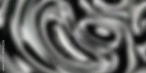 Triangle Shapes Vector Abstract Geometric Technology Background. Radial Composition Halftone Frame Triangular Retro Simple Pattern. Minimal Style Dynamic Tech Wallpaper