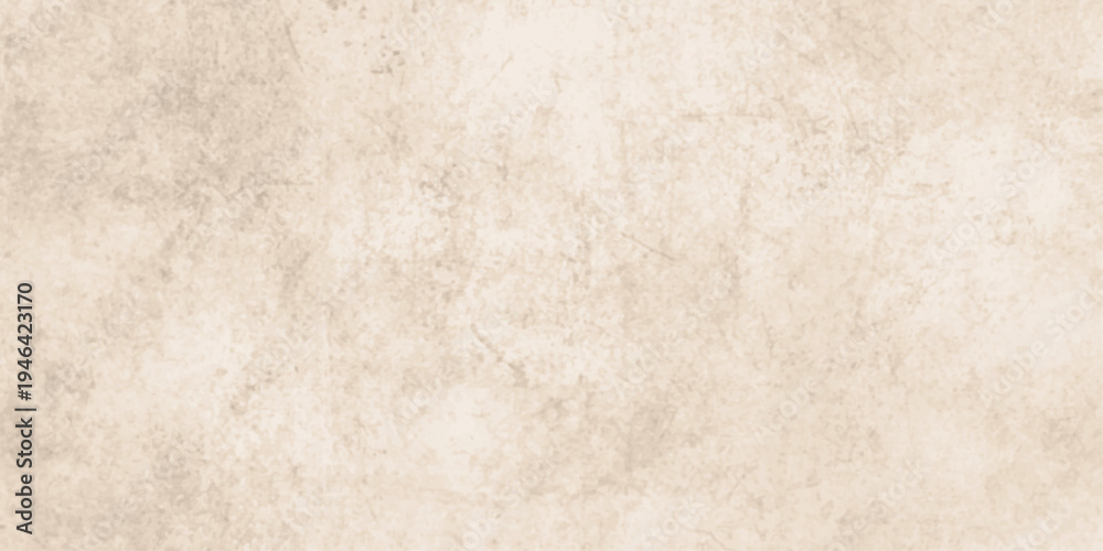 Fototapeta premium Light brown, beige textured background, soft grunge paper, subtle stains, vintage minimal aesthetic, smooth neutral tones. old parchment paper texture.