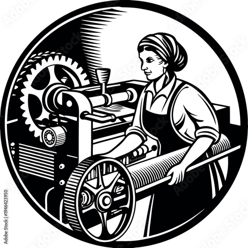 mechanic changing wheel