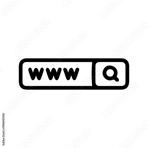 Web Search Address Bar Icon